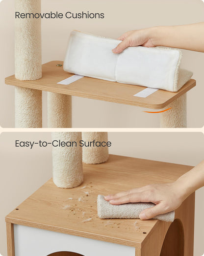 Feandrea Cat Tree. Chosen for real quality, fits naturally into modern pet homes.