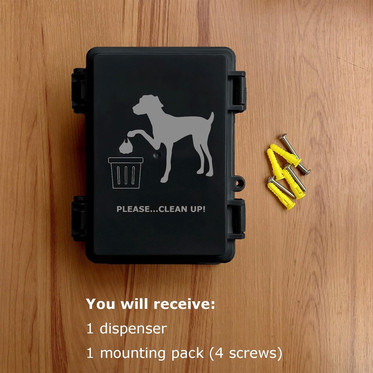 Dog Poop Bag Dispenser Wall Mounted Waterproof Outdoor. Chosen for real quality, fits naturally