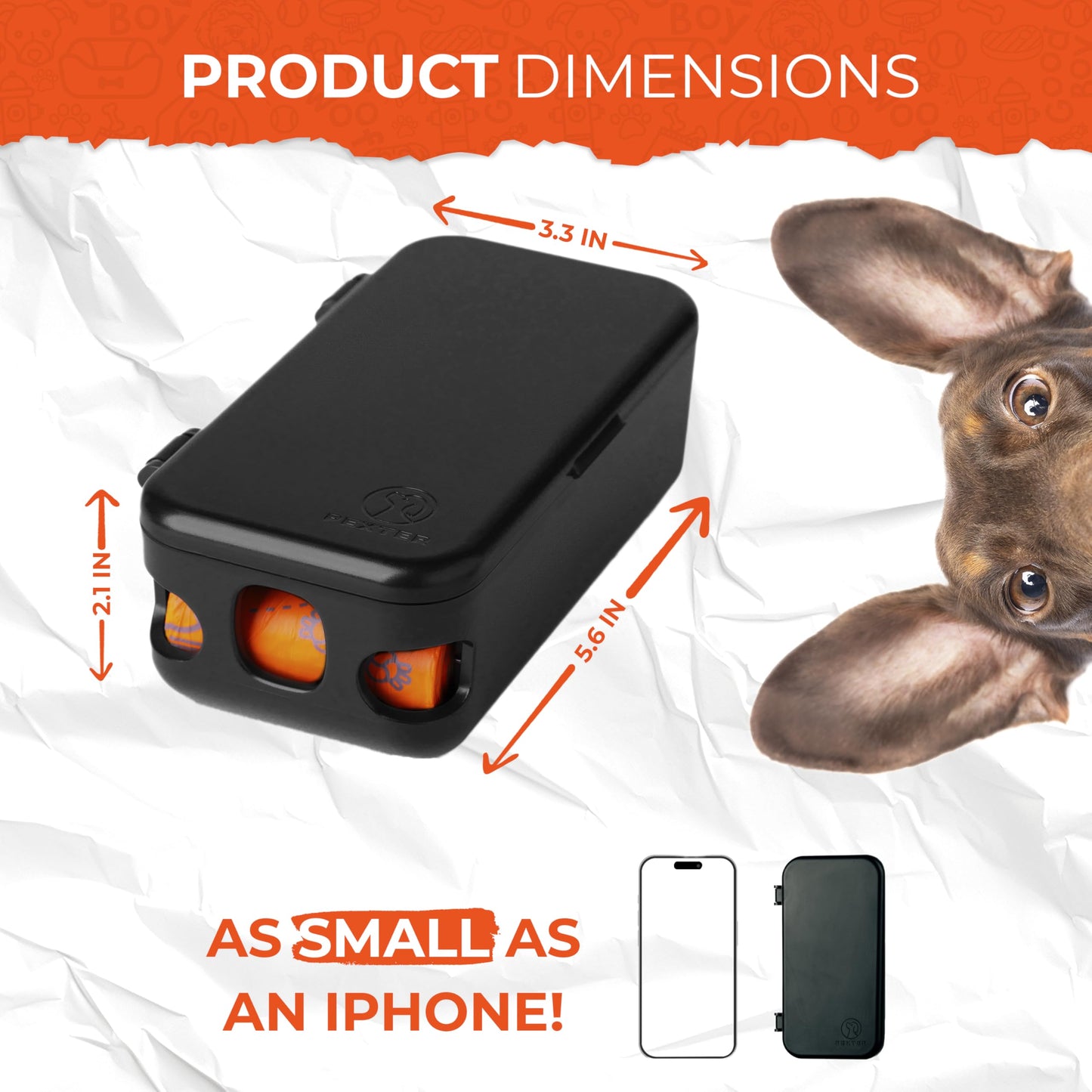 Pexter Dog Poop Bag Dispenser. Chosen for real quality, fits naturally into modern pet homes.