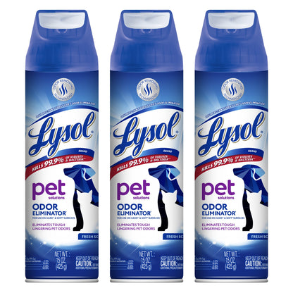 Lysol Pet Odor Eliminator Spray. Chosen for real quality, fits naturally into modern pet homes.
