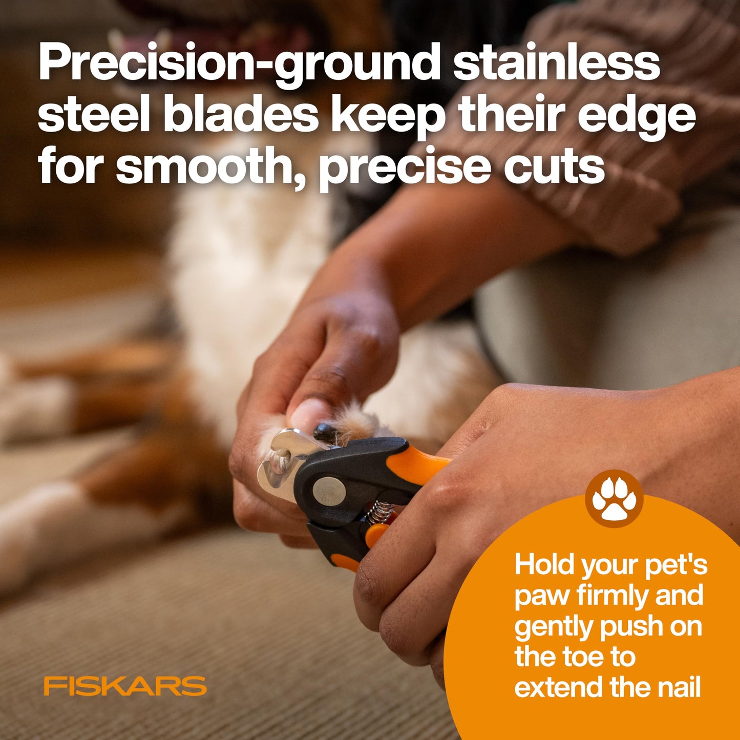 Fiskars Pet Large Nail Clippers. Chosen for real quality, fits naturally into modern pet homes.