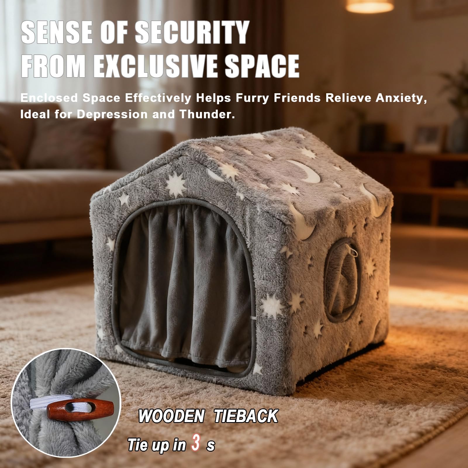 Pelemee Indoor Dog House. Chosen for real quality, fits naturally into modern pet homes.