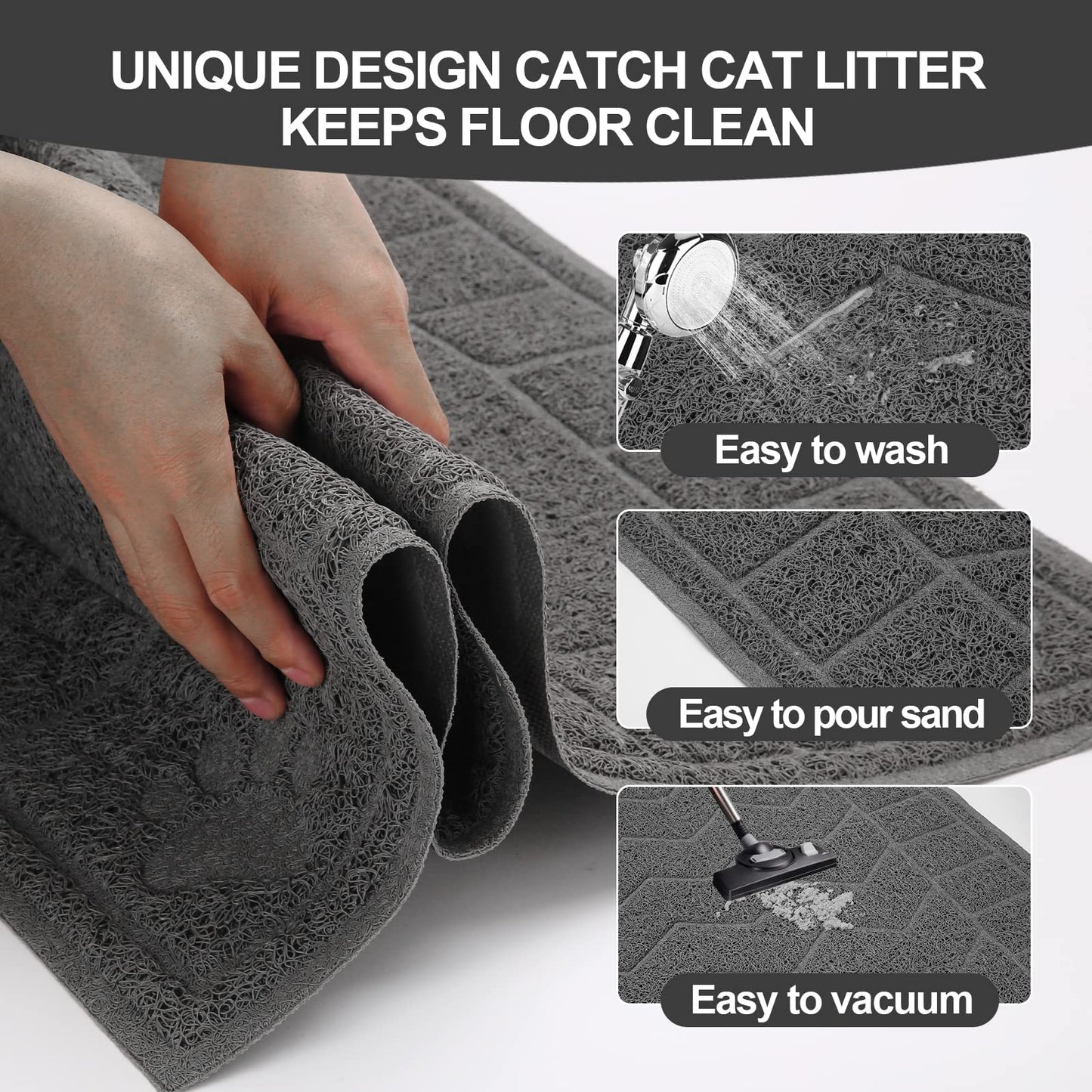 Motsamla Cat Litter Box Mat. Chosen for real quality, fits naturally into modern pet homes.