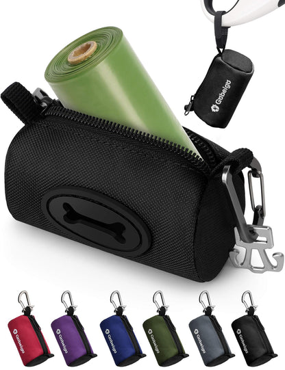 Gobeigo Dog Poop Bag Holder with Used Bag Carrier. Chosen for real quality, fits naturally into