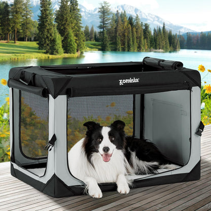 ZOMISIA 36 Inch Collapsible Dog Crate for Large Dogs. Chosen for real quality, fits naturally into