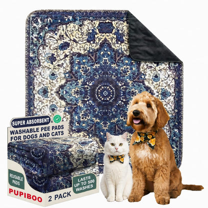 PUPIBOO Washable Pee Pads for Dogs and Cats. Chosen for real quality, fits naturally into modern