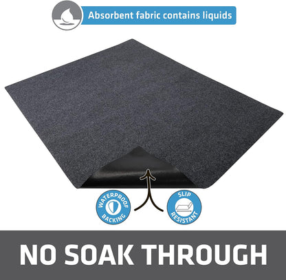 Drymate 12-Pack Washable Pee Pads for Dogs (29x36), Waterproof, Absorbent, Slip-Resistant, Reusable Pet Training Potty Puppy Mats, Housebreaking, Incontinence Bed Pads, Crate, Kennel (USA Made)