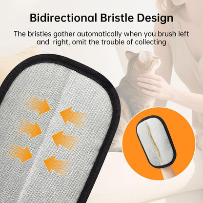 Pet Hair Removal Glove - Cat & Dog Electrostatic Hair Remover Grooming Glove 2Pcs