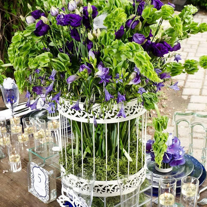 Weddingstar Ivory December Birdcage Round