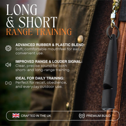 ACME Alpha 211.5 Professional Dog Training Whistle. Chosen for real quality, fits naturally into