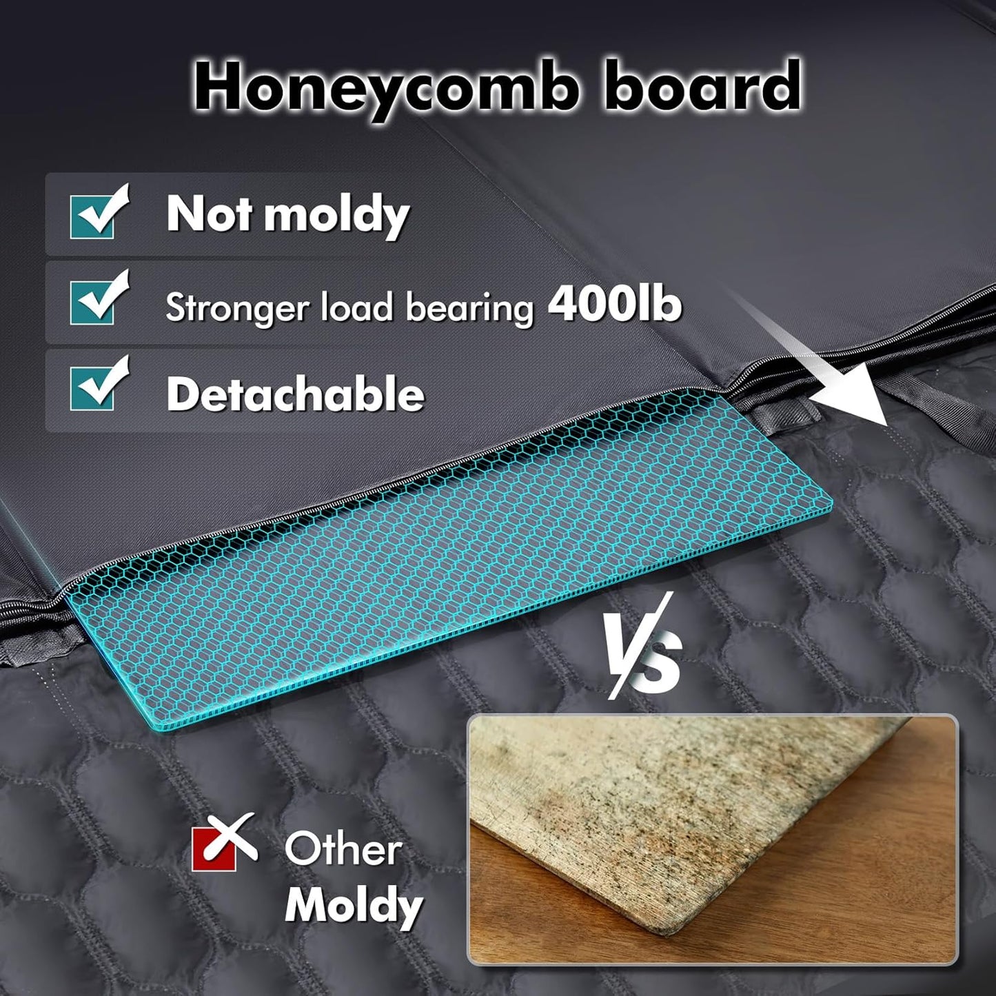 XL Back Seat Extender for Dogs-Supports 400lb,Waterproof Dog Car Seat Cover Hard Bottom-Detachable,600D Heavy Duty Scratch Proof Nonslip Soft,Dog Hammock for Car,SUVs