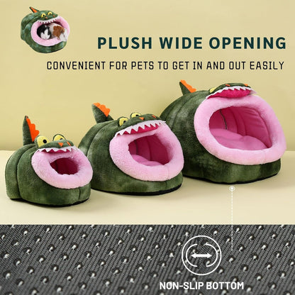 JanYoo Chinchilla Hideout Bed House Toys and Accessories Cage Cave Cute Cube Cup Hide for Bearded Dragon Ferret