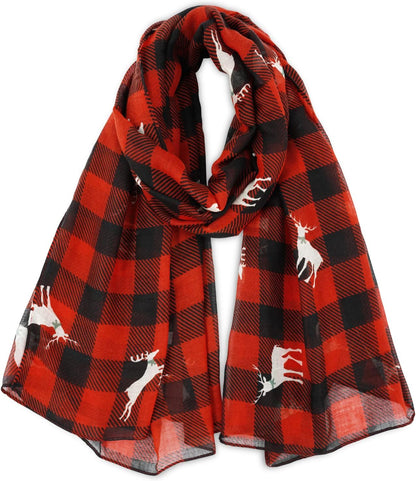 E-Clover Fashion Scarf for Women Lightweight Scarves Shawl Wrap for Spring/Summer Winter