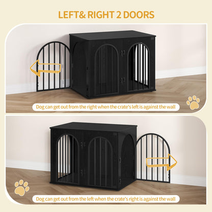 Hzuaneri 31.5'' Dog Crate Furniture. Chosen for real quality, fits naturally into modern pet homes.