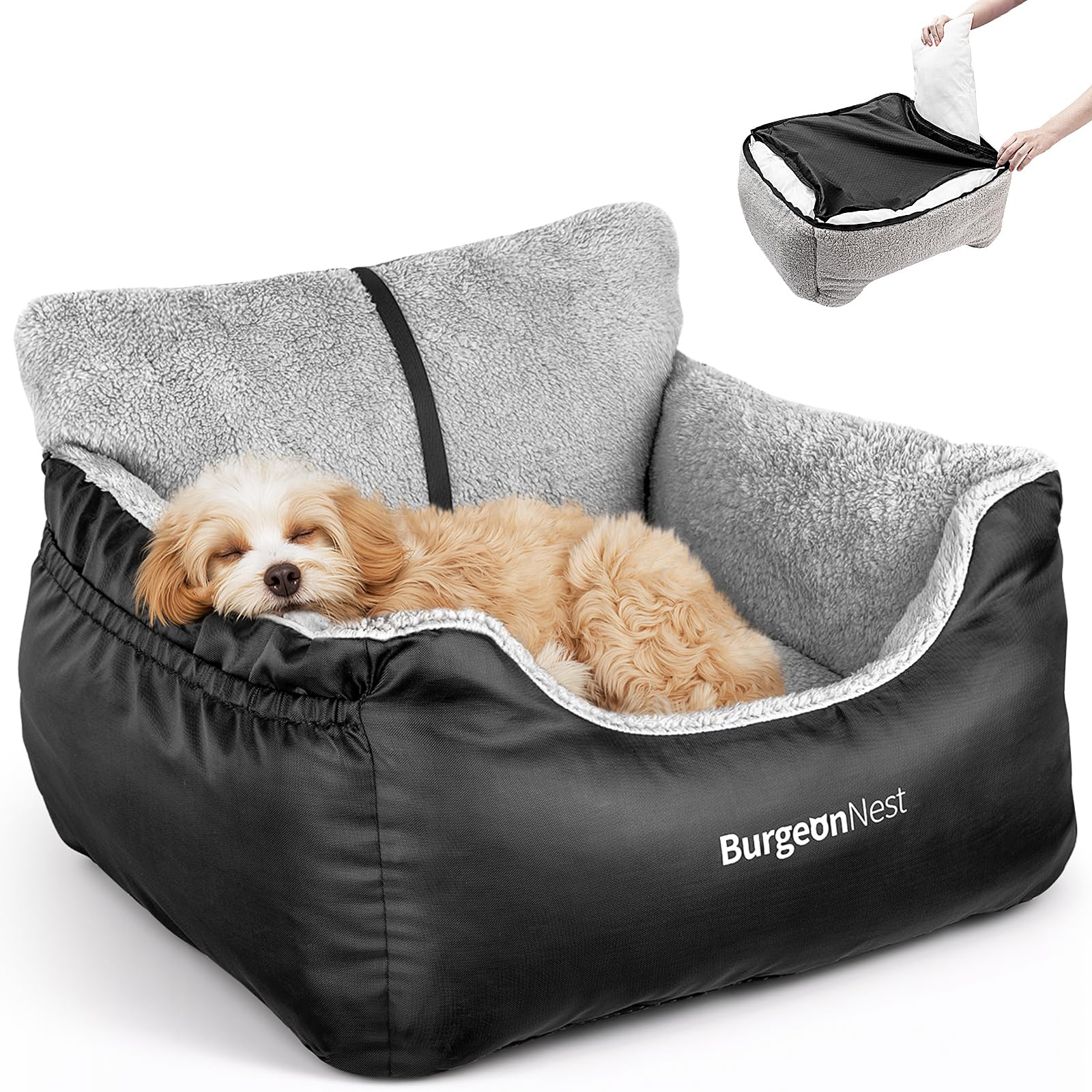 BurgeonNest Dog Car Seat for Small Dogs & Cats Under. Chosen for real quality, fits naturally into