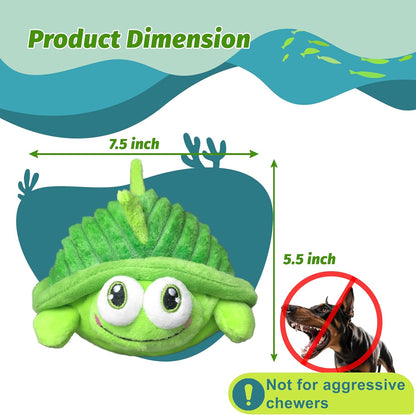 Interactive Moving Dog Toys – Plush Chew Toy with Bouncing Ball, Music & Recording | Rechargeable Self-Play Toys for Small, Medium & Large Dogs to Keep Them Engaged (Turtle)