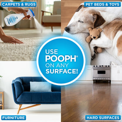 POOPH Plus Maximum Strength Pet Odor Eliminator Spray. Chosen for real quality, fits naturally into