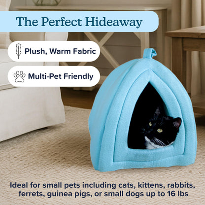 PETMAKER Cat House Indoor Bed with Removable Foam. Chosen for real quality, fits naturally into