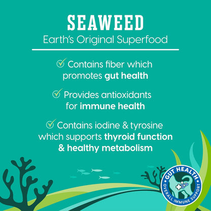 SeaMeal Squeeze Chicken Lickable Cat Treats with Seaweed for Skin & Coat - Wet Cat Treats with Digestive & Immune Health Support - Natural, Holistic, Grain Free (48 Squeezes)