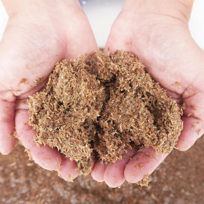 2 Quarts Organic Fiber Substrate for Pet Snail, Ideal Snail Terrarium Accessories for Retains Moisture