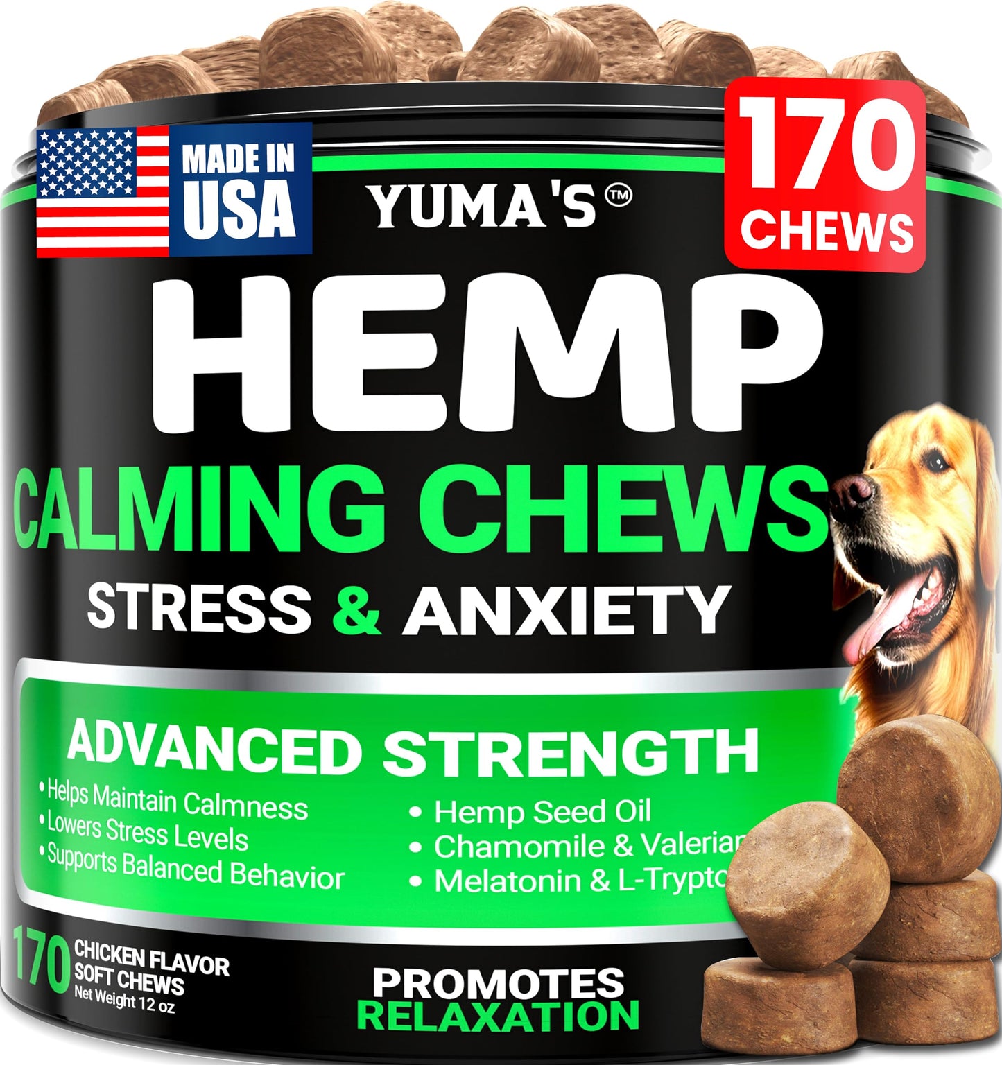Hemp Calming Chews for Dogs. Chosen for real quality, fits naturally into modern pet homes.