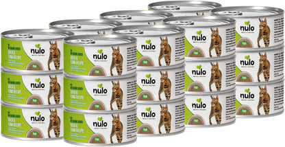 Nulo Duck & Tuna Recipe Pate Wet Canned Cat Food, 5.5 Ounce (Pack of 24)