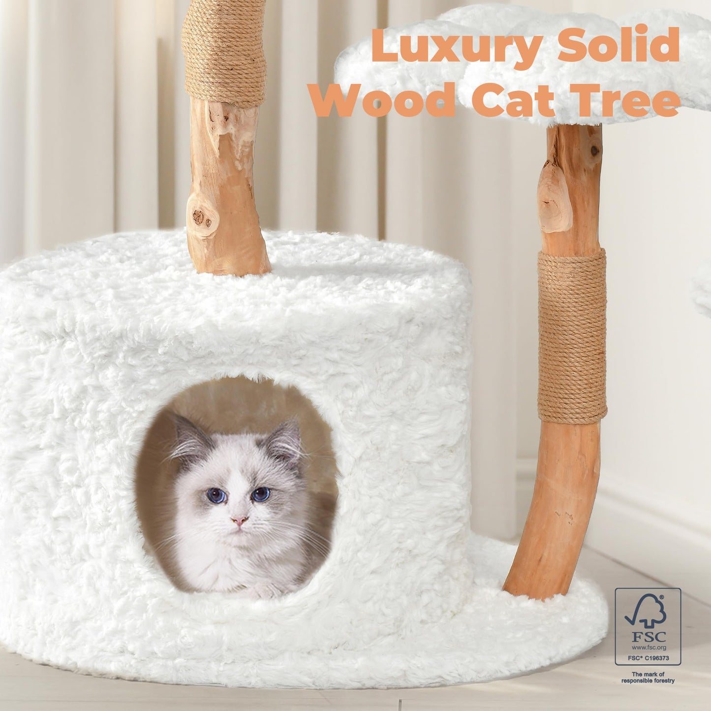 Easyego Modern Cat Tree. Chosen for real quality, fits naturally into modern pet homes.