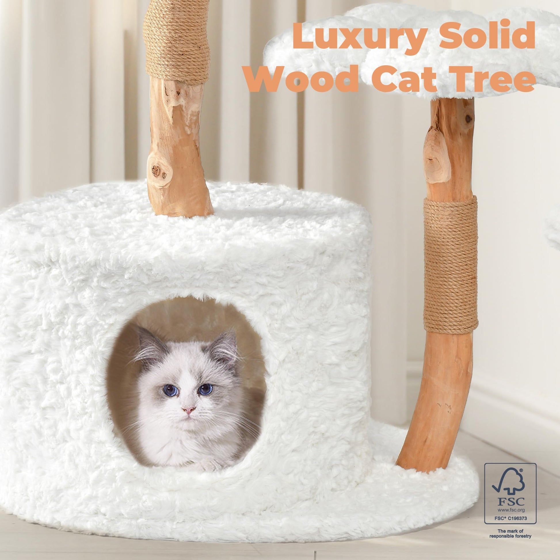 Easyego Modern Cat Tree. Chosen for real quality, fits naturally into modern pet homes.