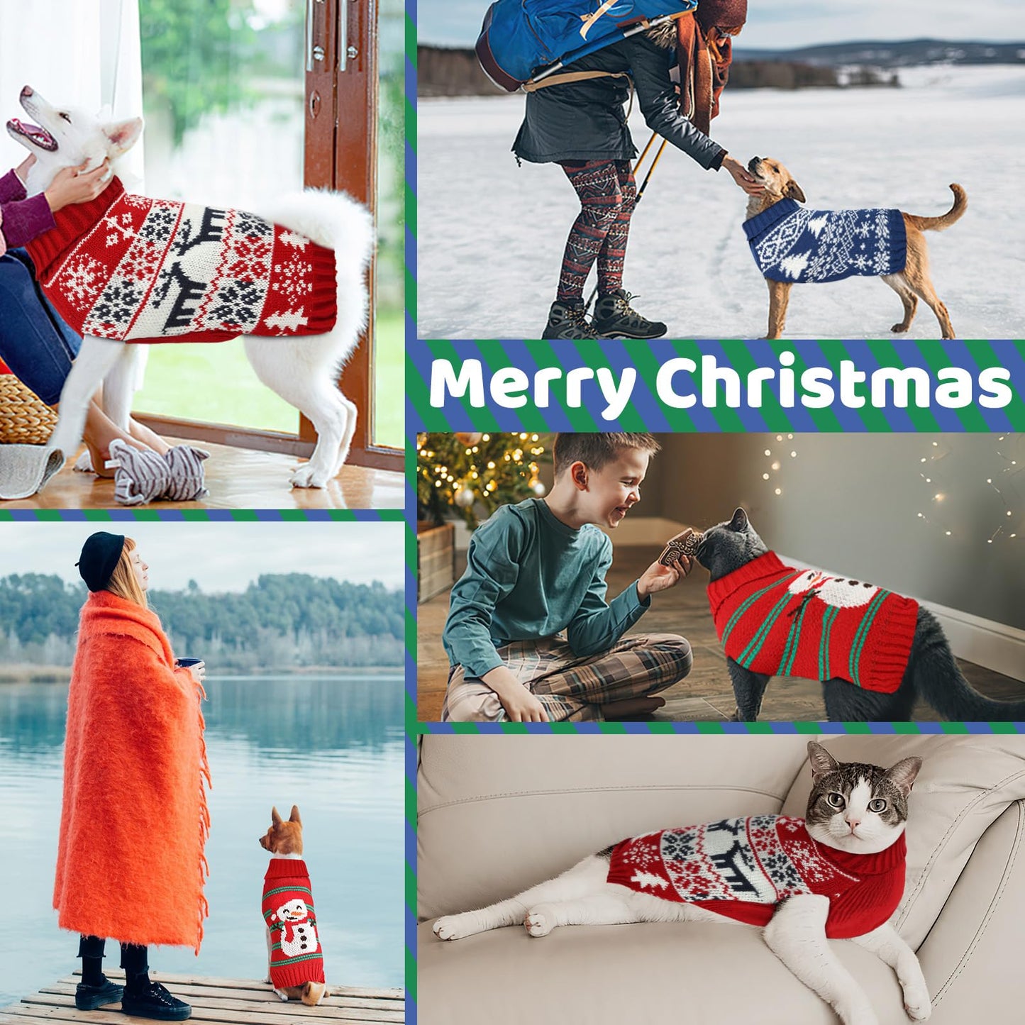 Christmas Dog Sweaters for Small Medium Large Dogs and. Chosen for real quality, fits naturally