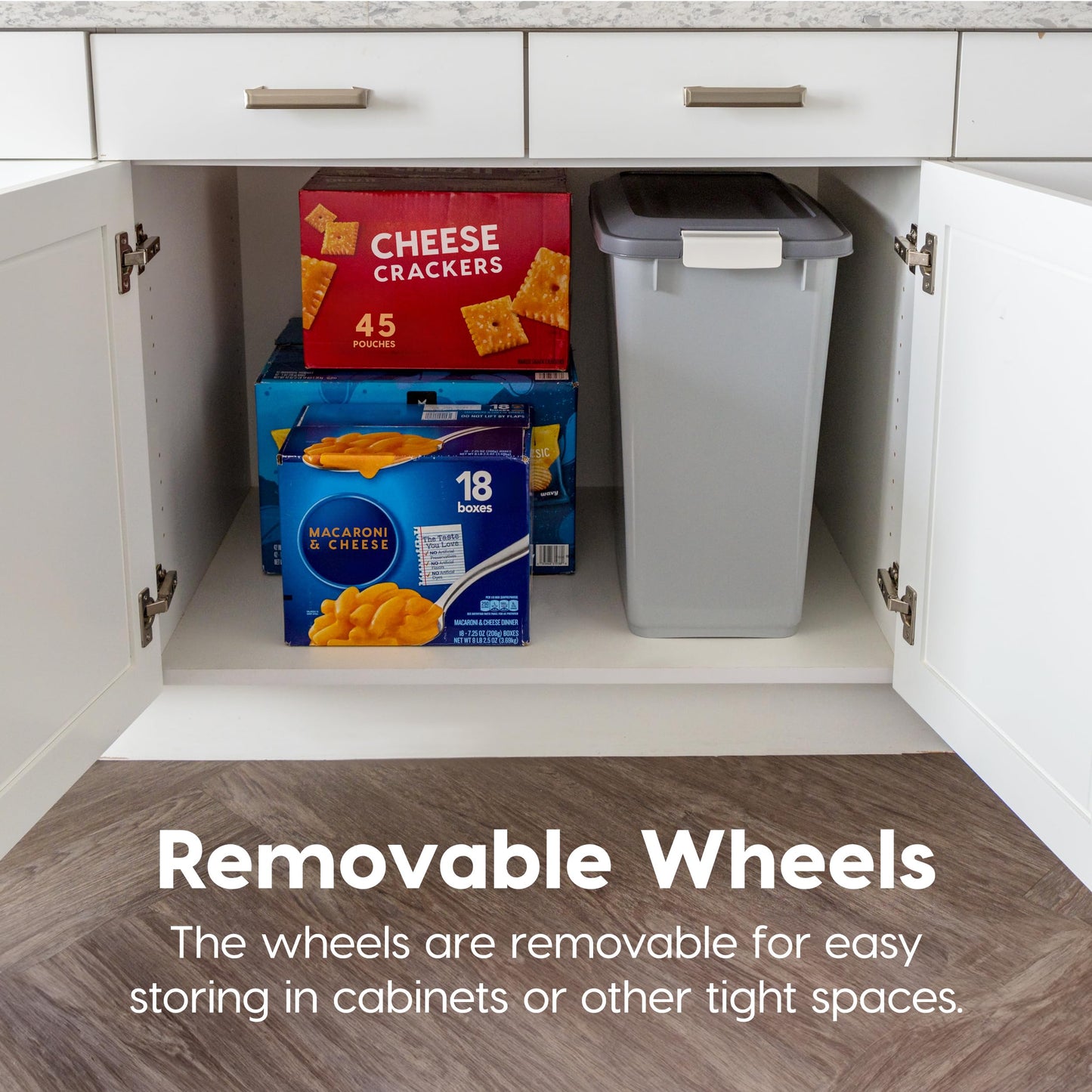 IRIS USA Dog Food Storage Container. Chosen for real quality, fits naturally into modern pet homes.