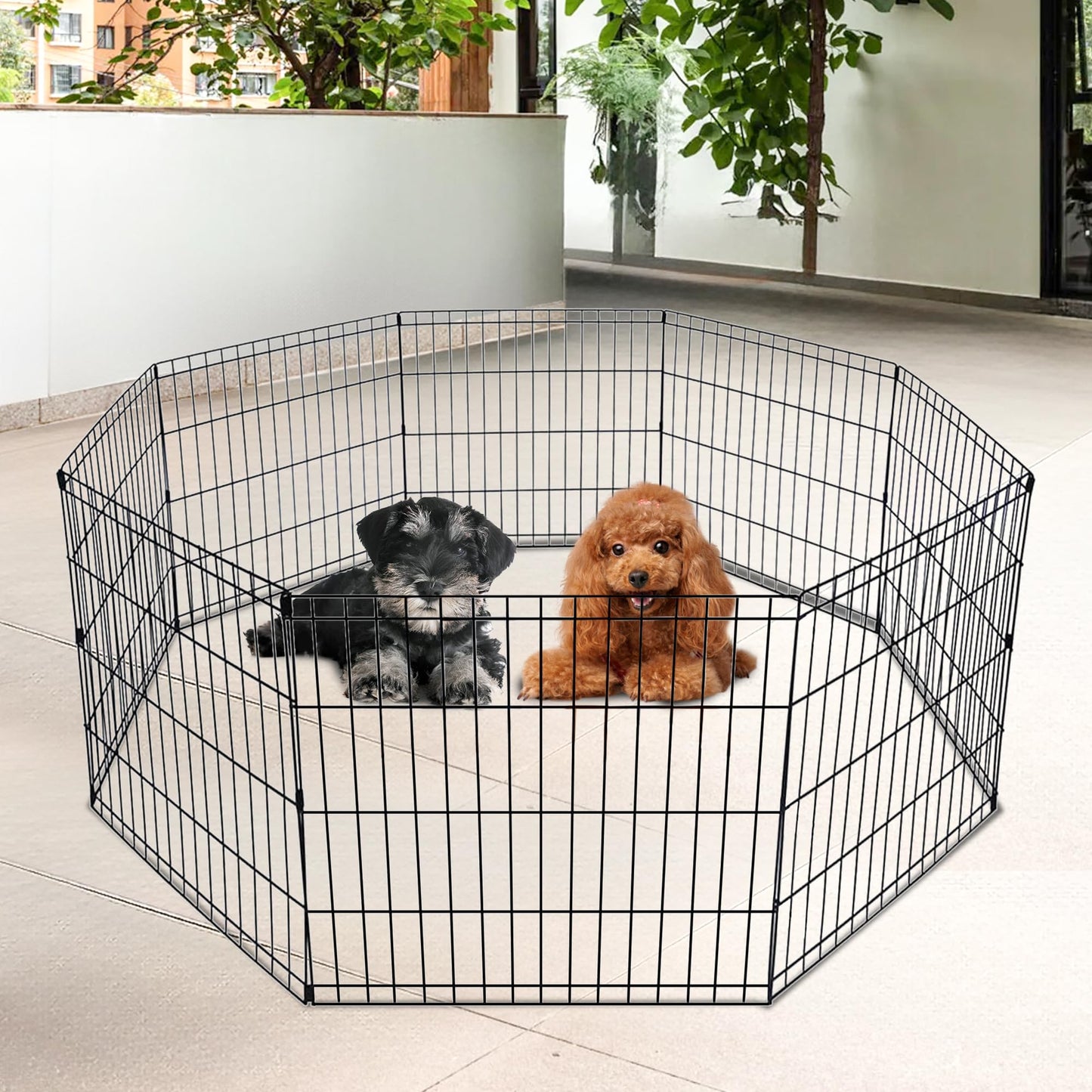 FDW | Dog Playpen | 24". Chosen for real quality, fits naturally into modern pet homes.