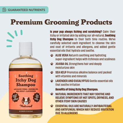 Natural Dog Company Itchy Dog Shampoo for Dogs. Chosen for real quality, fits naturally into modern