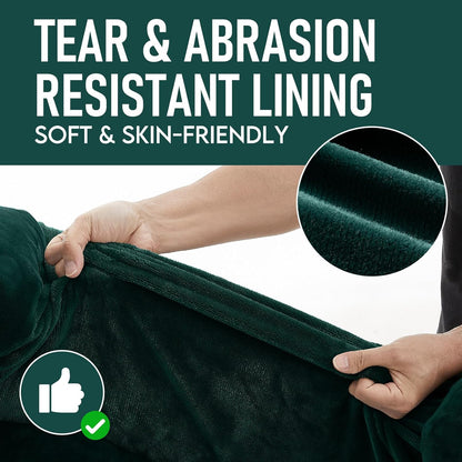 OhGeni Orthopedic Dog Couch Pet Sofa Large Sized Cat Beds with Comfort Foam Support, Soft Comfortable Fabric, Machine Washable Waterproof Removable Cover, 35-Inch (Dark Green)