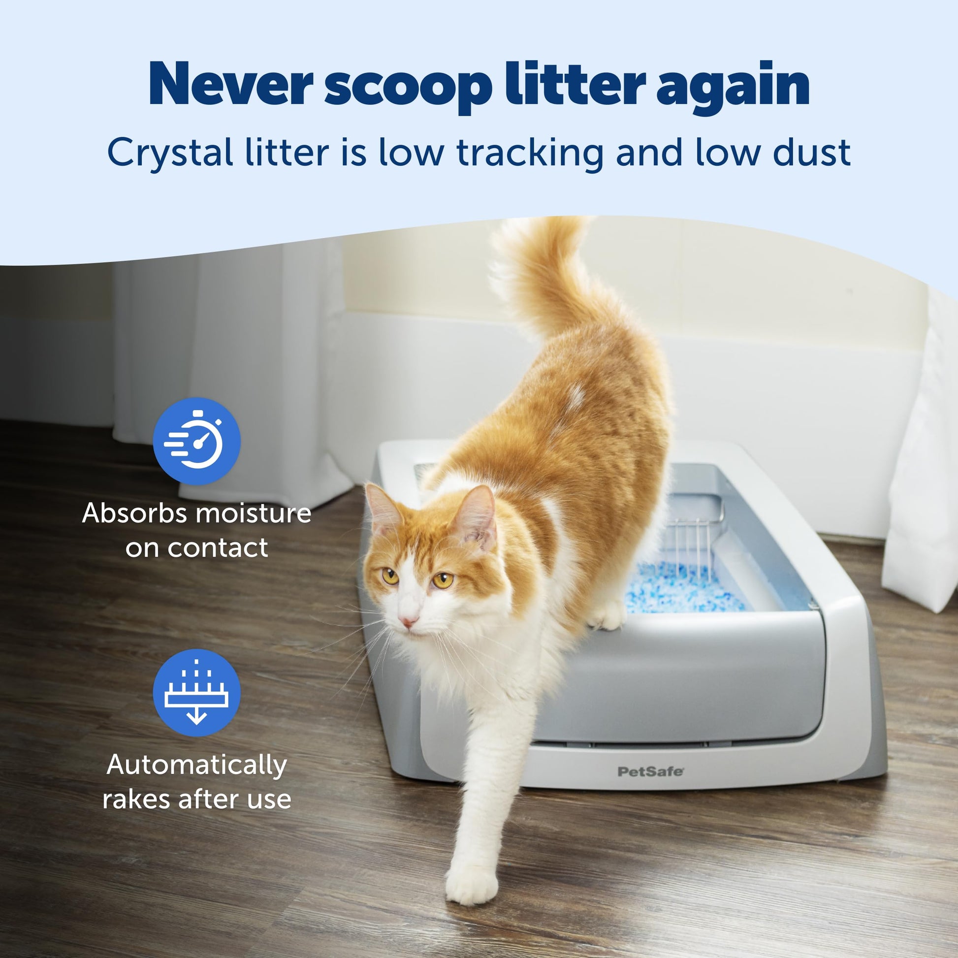 PetSafe ScoopFree Crystal Pro Legacy Self. Chosen for real quality, fits naturally into modern pet