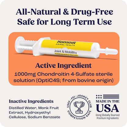 Joint & Mobility Sublingual for Horses, 4pk