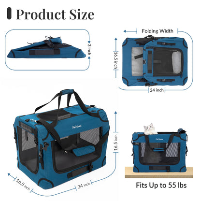PetMasion Extra Large Cat Carrier for 2 Cats. Chosen for real quality, fits naturally into modern