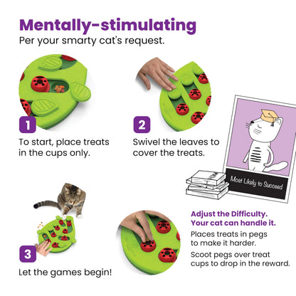 Catstages Nina Ottosson Buggin’ Out Puzzle & Play Cat. Chosen for real quality, fits naturally into