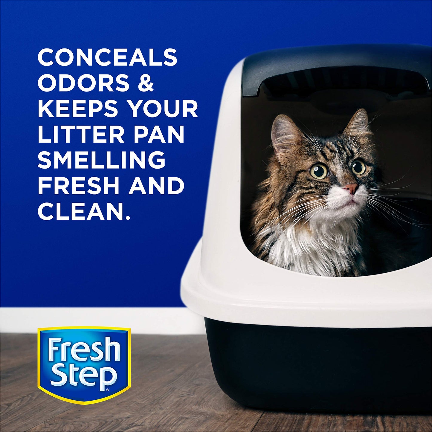 Fresh Step Cat Litter Crystals Deodorizer. Chosen for real quality, fits naturally into modern pet