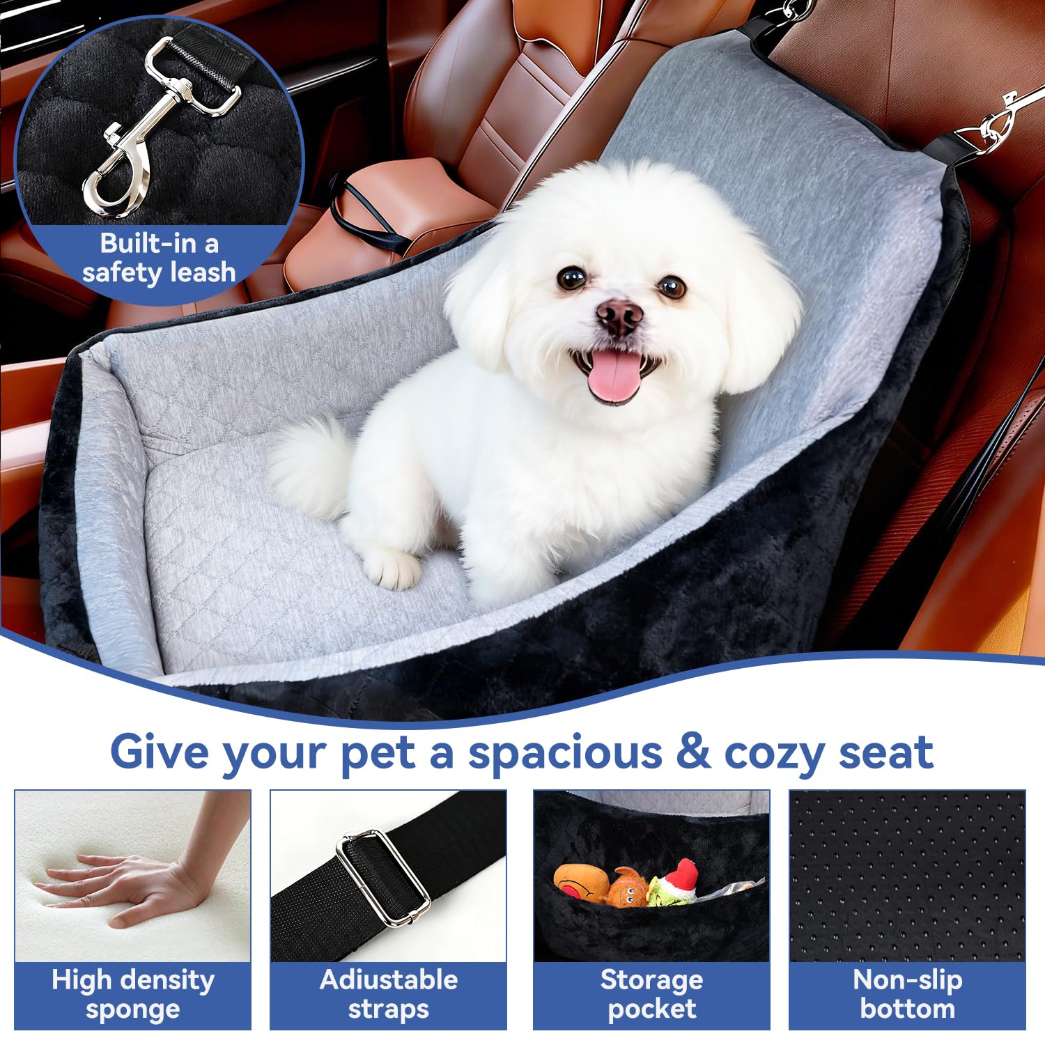 Dog Car Seat Under 30 lbs. Chosen for real quality, fits naturally into modern pet homes.