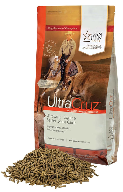 UltraCruz® Equine Senior Joint Care for Horses, 10 lb, pellets