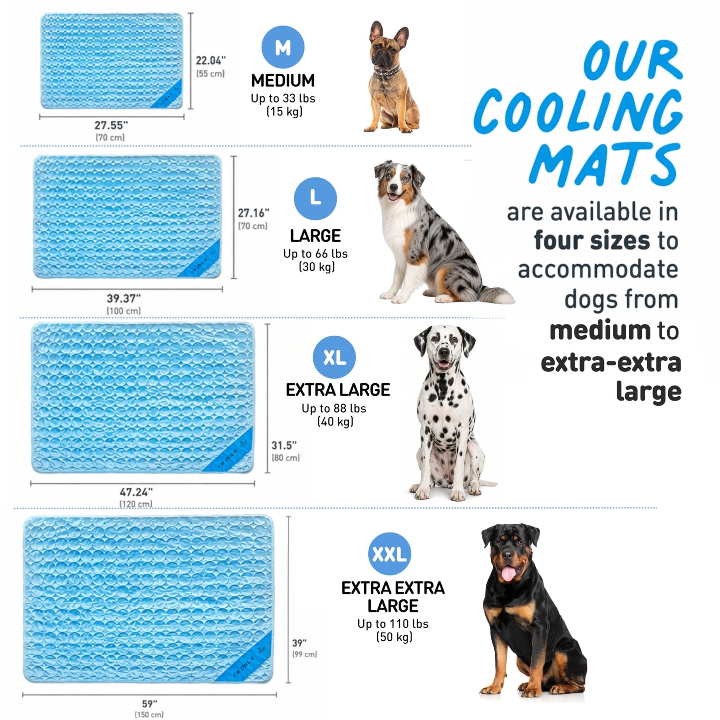 INSPECTOR TAIL Dog Cooling Mat. Chosen for real quality, fits naturally into modern pet homes.