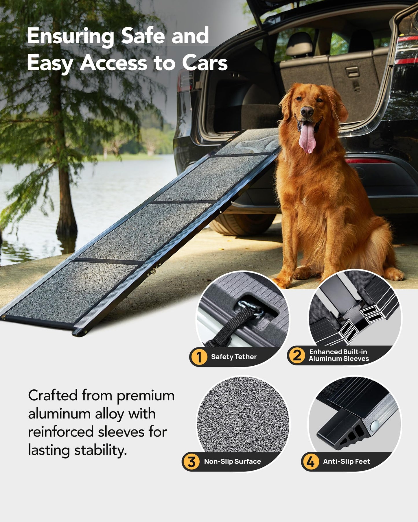 PetThem Dog Ramp for Cars. Chosen for real quality, fits naturally into modern pet homes.