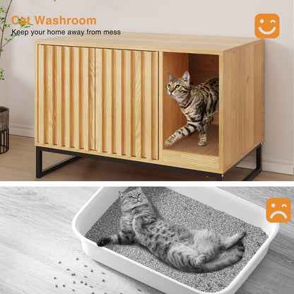 Halitaa Litter Box Enclosure. Chosen for real quality, fits naturally into modern pet homes.