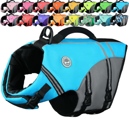 VIVAGLORY Dog Life Vest Sports Style Dog Swim Vest. Chosen for real quality, fits naturally into