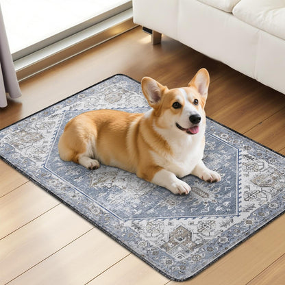 Washable Pee Pads for Dogs 2 Pack, Absorbent Reusable Puppy Pads Waterproof, Leakproof & Non-Slip Whelping Pad, Potty Training Pads for Dogs Playpen Mat 24x36