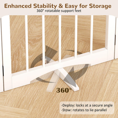 Cideny Free Standing Dog Gate Indoor. Chosen for real quality, fits naturally into modern pet homes.