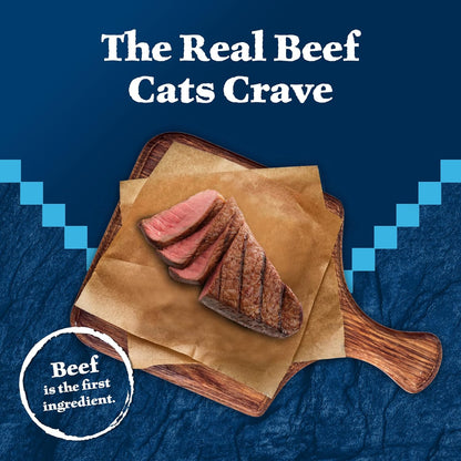 Blue Buffalo Wilderness Adult Dry Cat Food, Rocky Mountain Recipe, Chicken-Free & Grain-Free Recipe Made with Natural Ingredients, Red Meat, 10-lb Bag