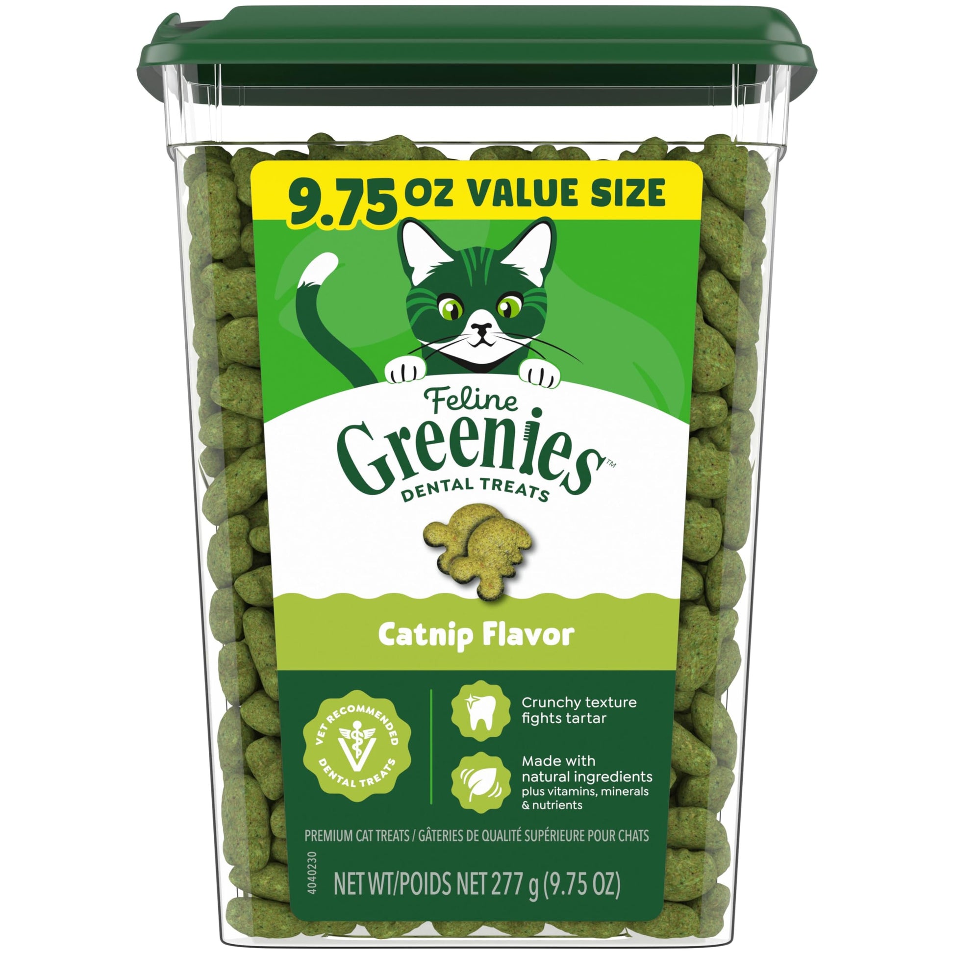 Greenies Feline Natural Dental Cat Treats. Chosen for real quality, fits naturally into modern pet