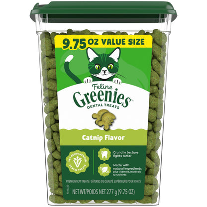 Greenies Feline Natural Dental Cat Treats. Chosen for real quality, fits naturally into modern pet