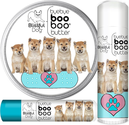 The Blissful Dog 8 oz TIN Shiba Inu Booboo Butter